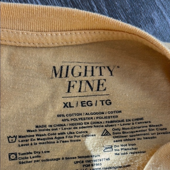 Mighty Fine Yellow Sun Graphic Tee - Picture 4 of 5